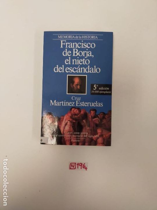 Libros de segunda mano: Francisco de Borja el nieto del esc&aacute;ndalo - Foto 1