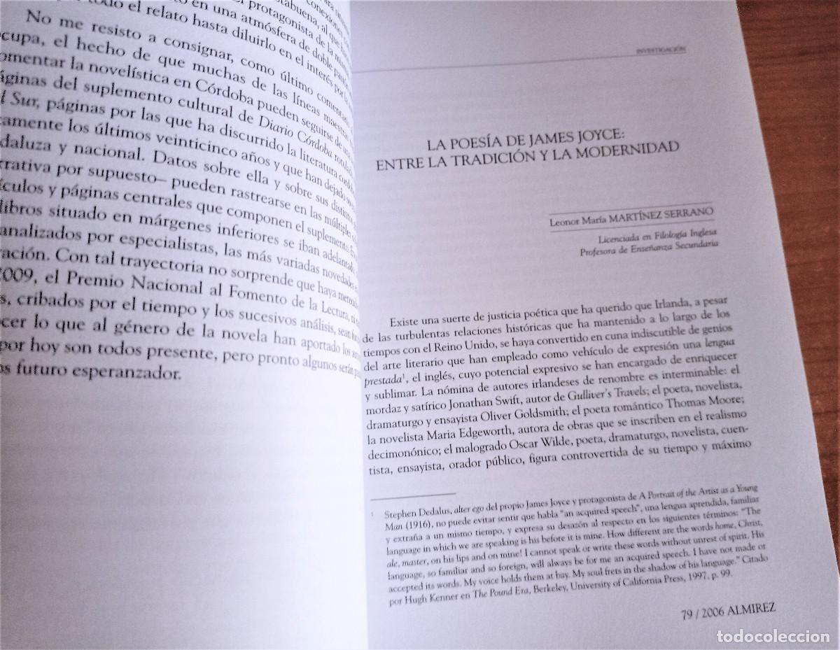 Libros de segunda mano: Almirez A&ntilde;o XV, Num. 16, VV.AA, U.N.E.D. Centro Asociado de C&oacute;rdoba, 2010 - Foto 6