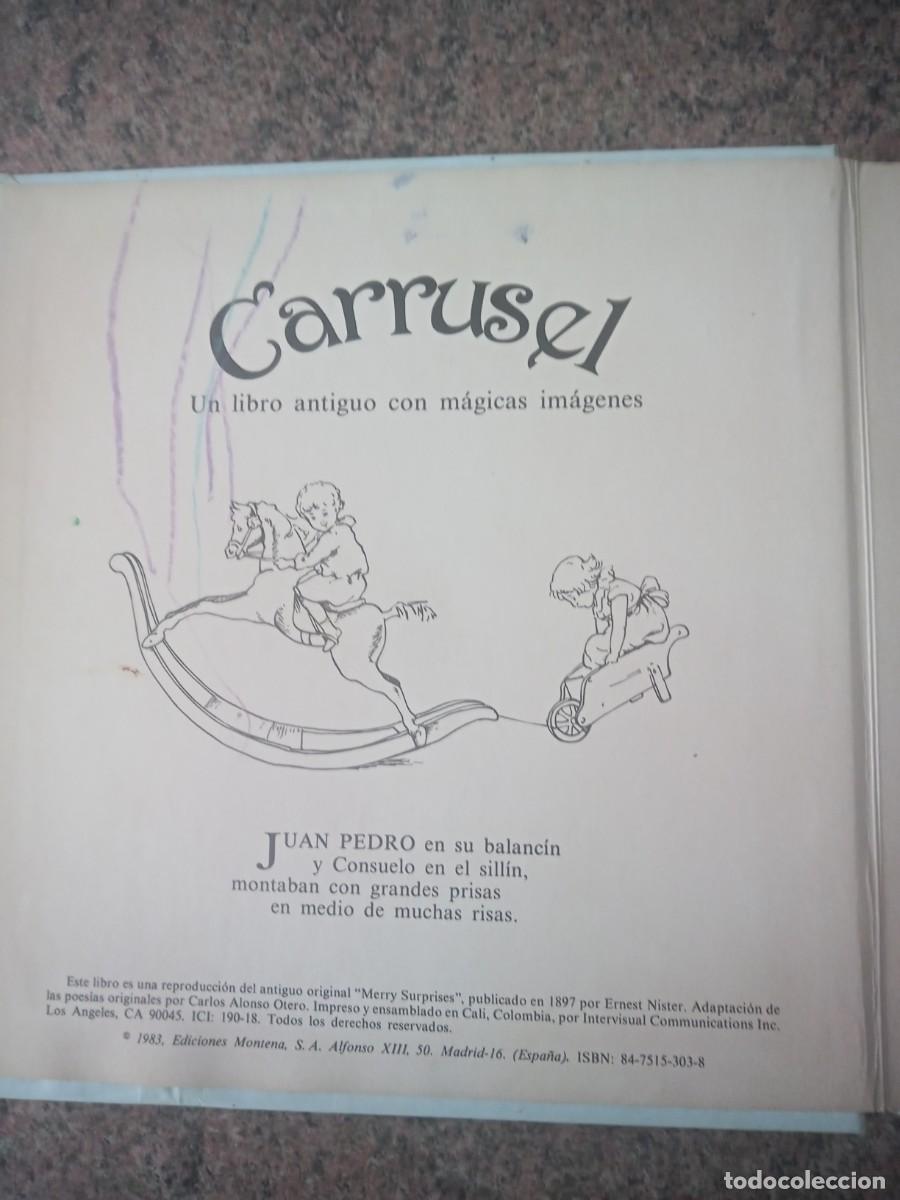 Libros de segunda mano: BONITO LIBRO. CARRUSEL. LIBRO ANTIGUO CON IMAGENES MAGICAS. & - Foto 6