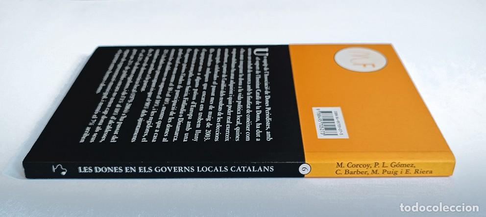 Libros de segunda mano: LES DONES EN ELS GOVERNS LOCALS CATALANS - Foto 3
