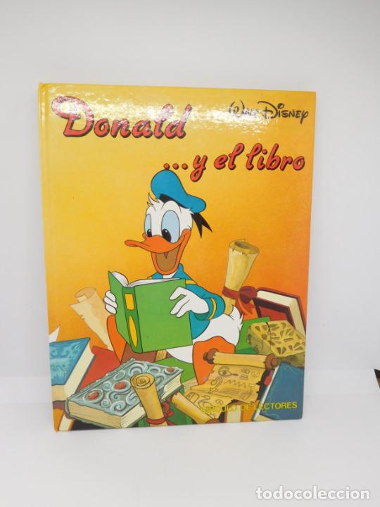 Libros de segunda mano: M69 Libro cuento Donald y el libro. Circulo de lectores. Everest 1990. - Foto 1
