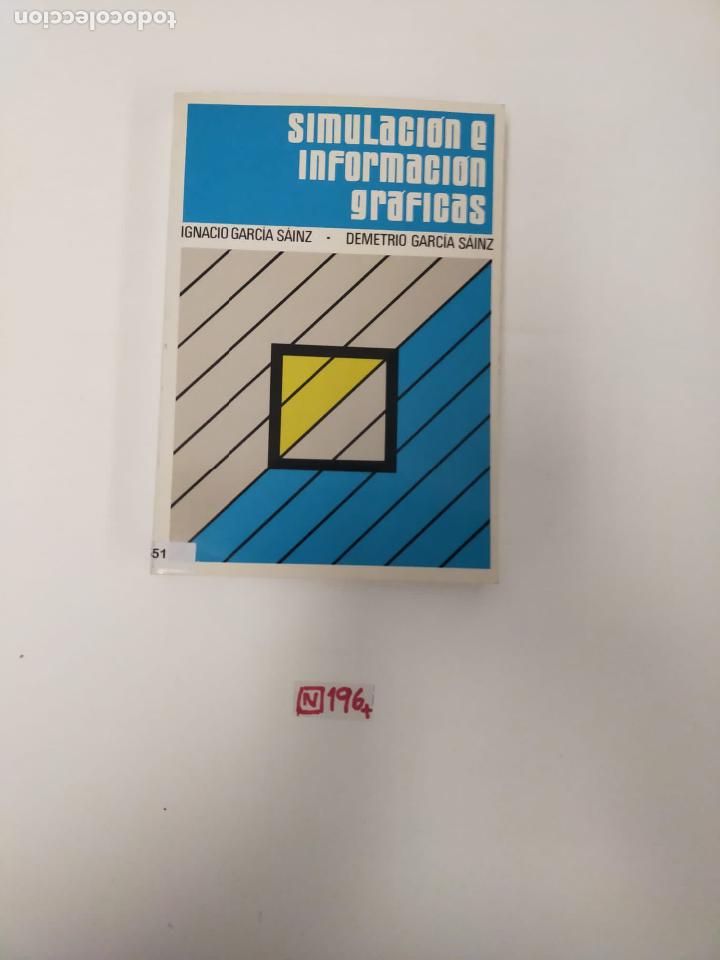 Libros de segunda mano: Simulaci&oacute;n e informaci&oacute;n gr&aacute;fica - Foto 1