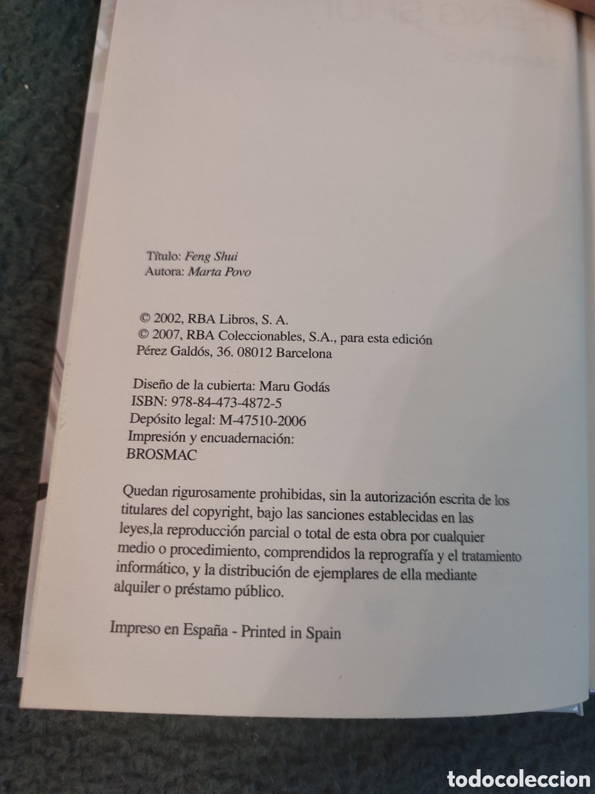 Libros de segunda mano: Feng shui. Marta povo . Meditacion - Foto 3