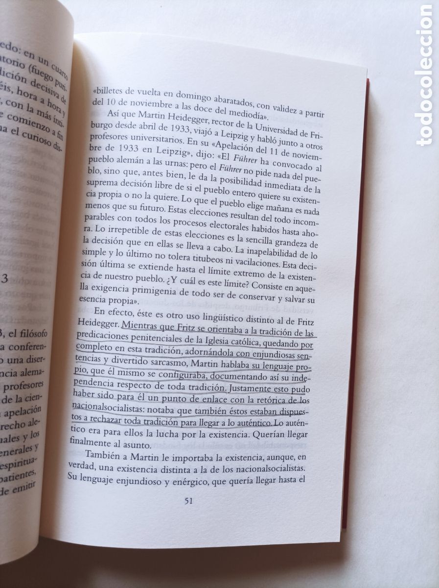 Libros de segunda mano: Martin y Fritz Heidegger / Hans Dieter Zimmermann - Foto 8