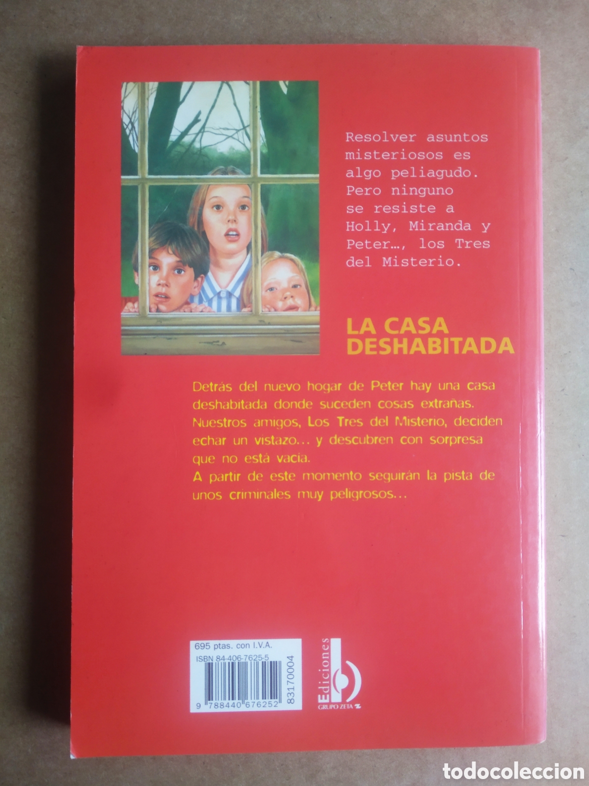 Libros de segunda mano: Los Tres del Misterio: La Casa Deshabilitada (Ediciones B, 1997). - Foto 2