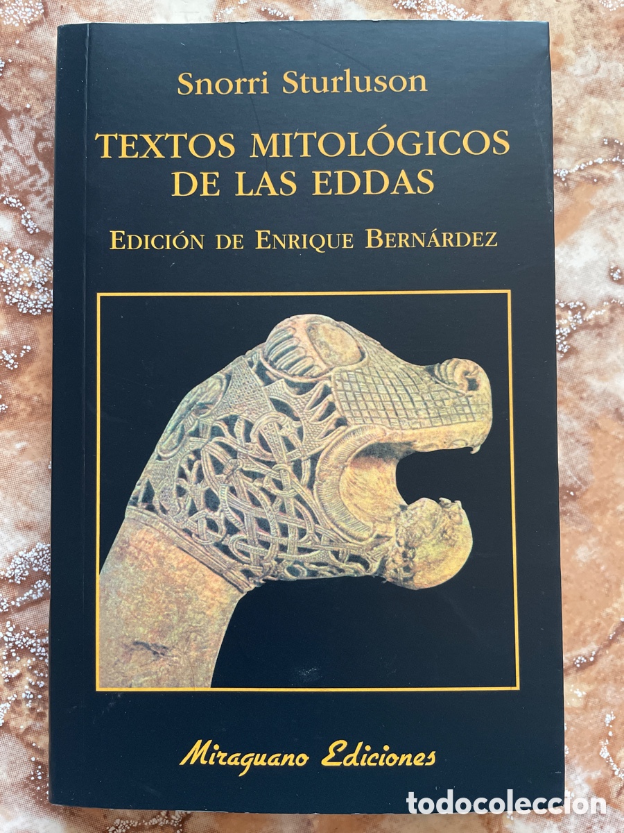 Libros de segunda mano: Textos mitol&oacute;gicos de las Eddas, de Snorri Sturluson. - Foto 1