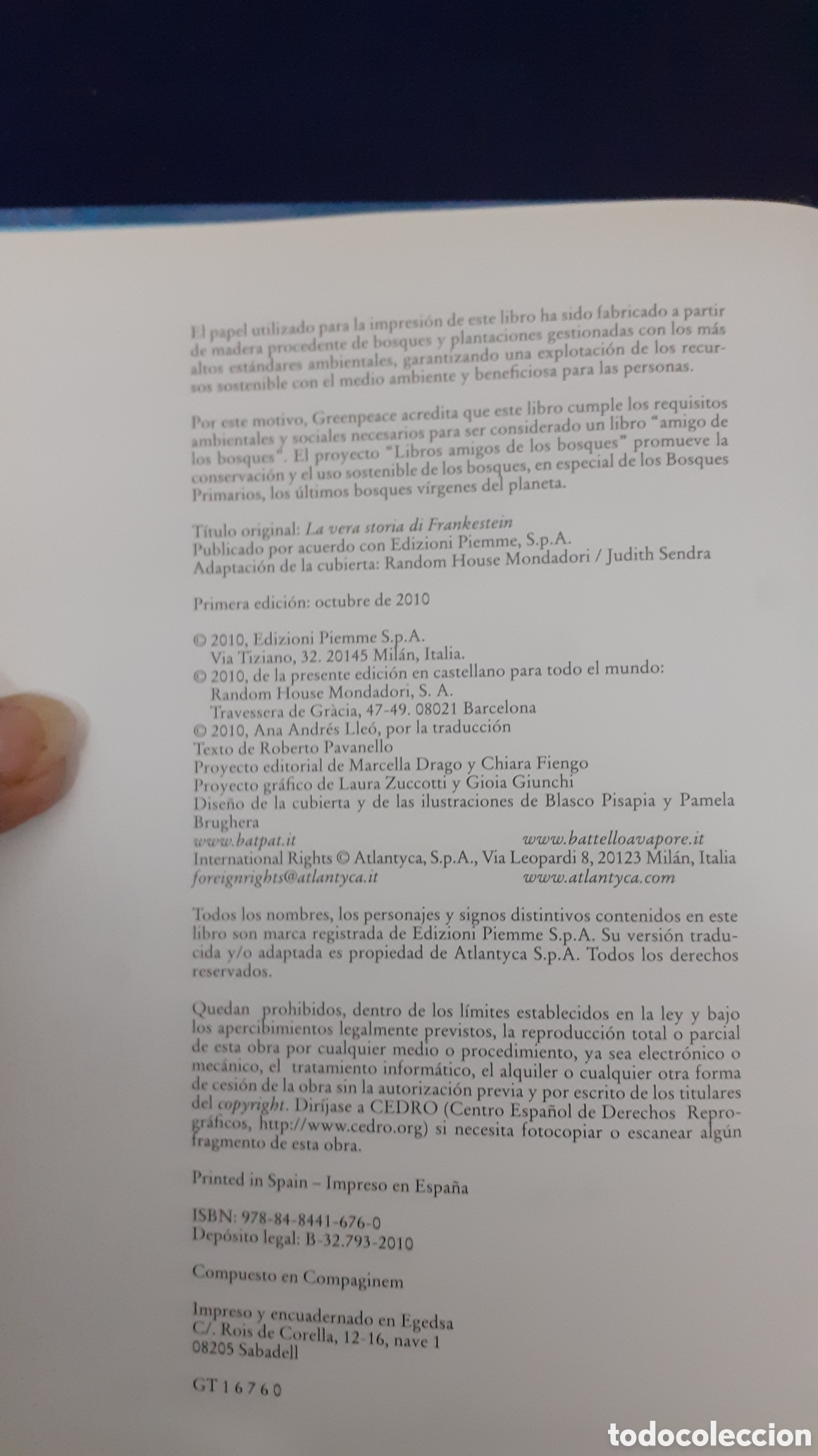 Libros de segunda mano: BAT PAT, EL PRISIONERO DEL MONSTRUO, ESTADO EXCELENTE - Foto 3