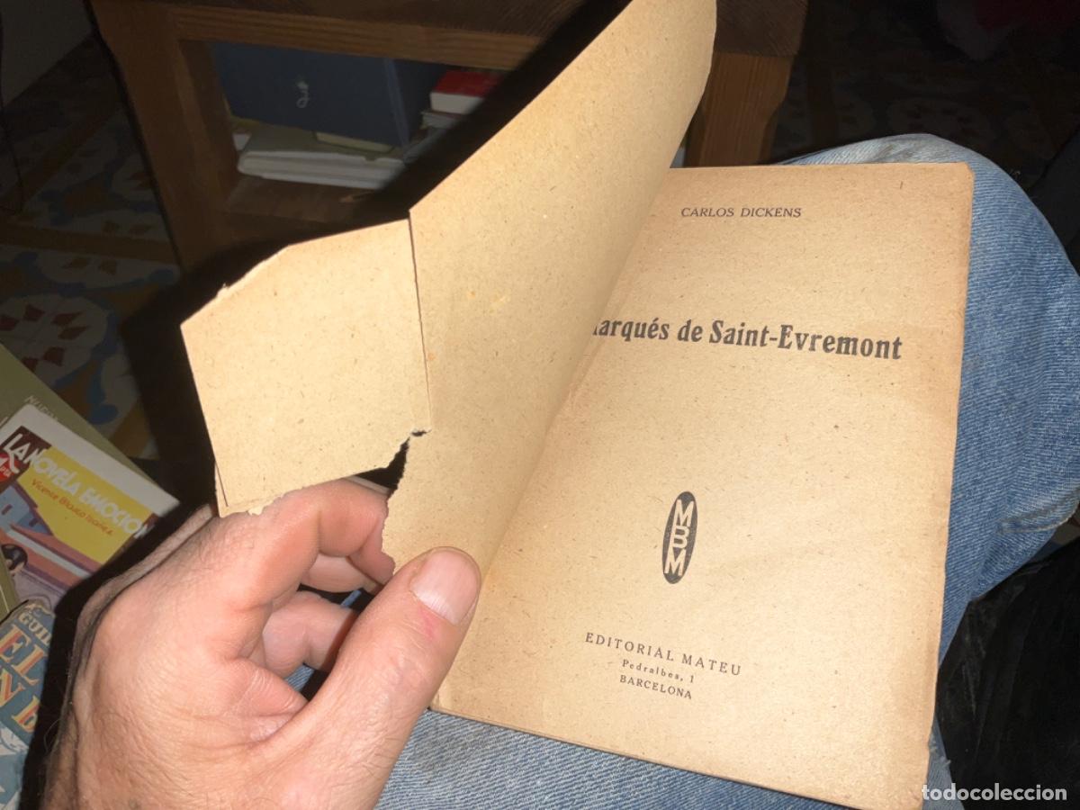 Libros de segunda mano: EL MARQUES DE SAINT EVREMONT. CARLOS DICKENS - Foto 3
