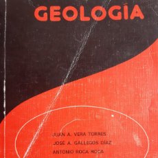 Libros de segunda mano: GEOLOGIA JUAN VERA TORRES JOSE GALLEGOS DIAZ ANTONIO ROCA ROCA EDELVIVES 1988 EC TM. Lote 387096054