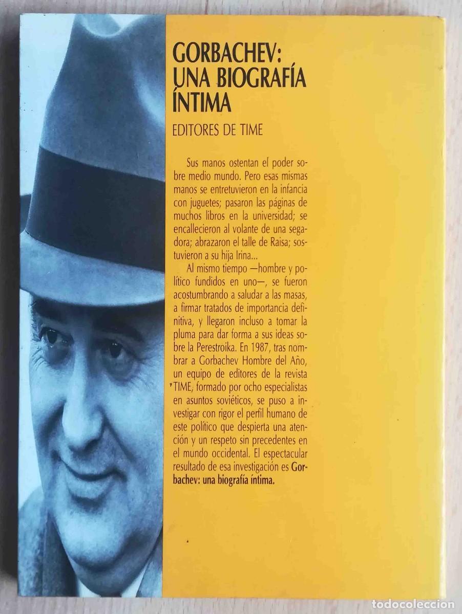 Libros de segunda mano: Gorbachev. Una biograf&iacute;a &iacute;ntima. Editores de Time. Ediciones B. - Foto 3