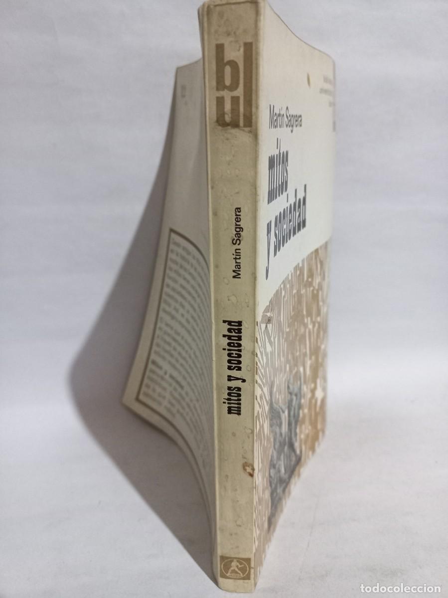 Libros de segunda mano: Mart&iacute;n Sagrera - Mitos y Sociedad - 1967 - Foto 2
