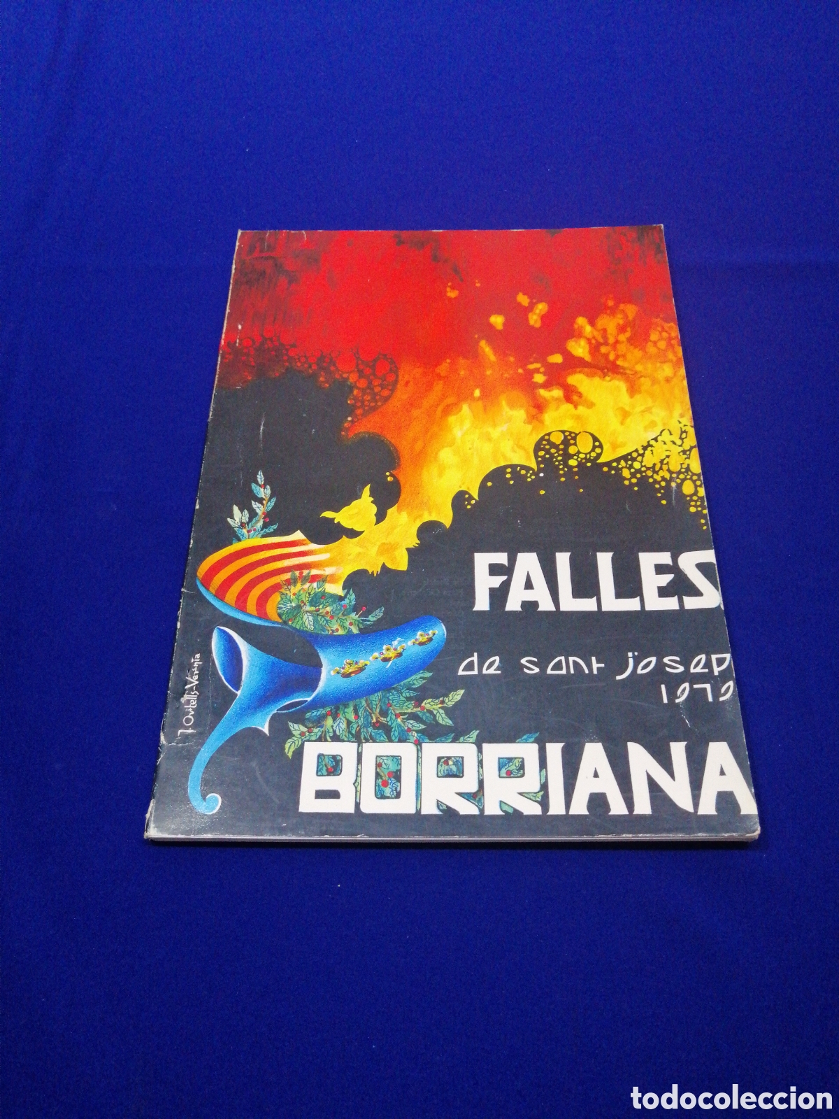 Libros de segunda mano: FALLAS DE BURRIANA 1979 LIBRO OFICIAL - Foto 1