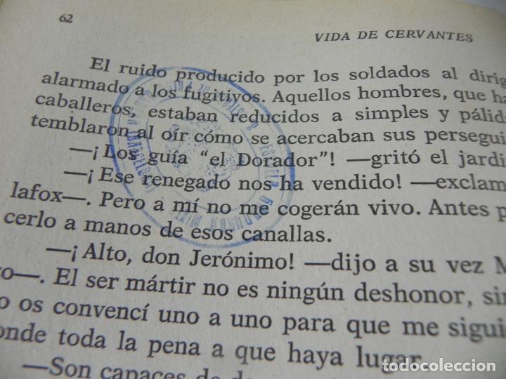 Libros de segunda mano: VIDA DE CERVANTES (EDITORIAL BRUGUERA-1968 1&ordf; EDICI&Oacute;N - Foto 11