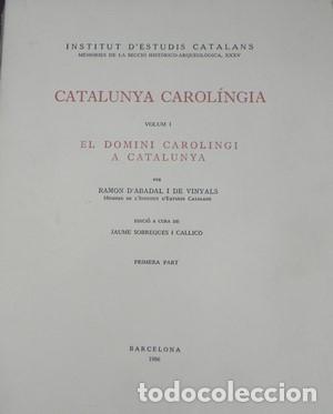 Libros de segunda mano: Catalunya Carolingia, 12 volums - VARIOS - Foto 2