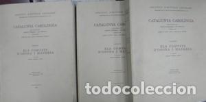 Libros de segunda mano: Catalunya Carolingia, 12 volums - VARIOS - Foto 5