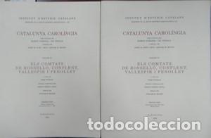 Libros de segunda mano: Catalunya Carolingia, 12 volums - VARIOS - Foto 7
