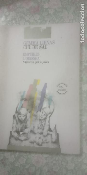 Libros de segunda mano: CUL DE SAC. GEMMA LIENAS. EDITORIAL EMPURIES - Foto 1