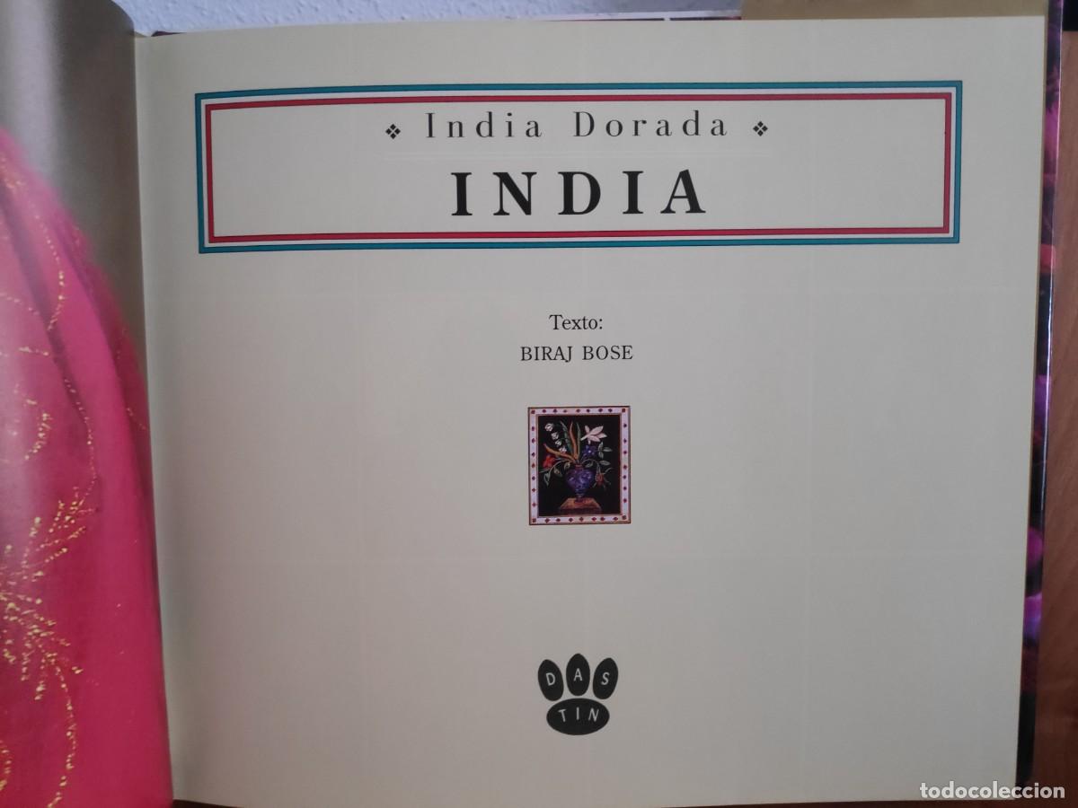 Libros de segunda mano: India Dorada India Dast&iacute;n Biraj Bose - Foto 6