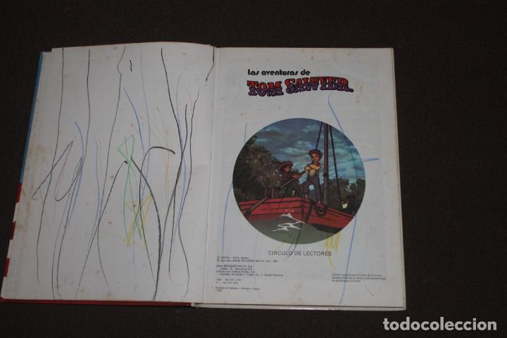 Libros de segunda mano: LAS AVENTURAS DE TOM SAWYER, EDICIONES NAUTA, CIRCULO DE LECTORES - Foto 2