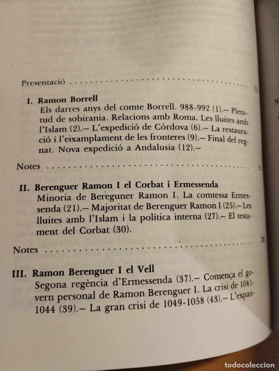 Libros de segunda mano: ELS GRANS COMTES DE BARCELONA (SANTIAGO SOBREQU&Eacute;S) - Foto 3