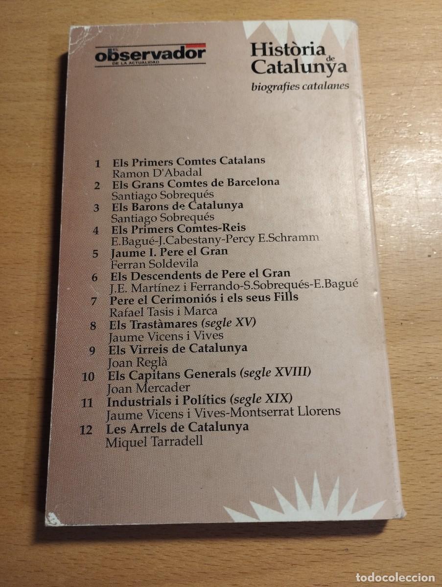 Libros de segunda mano: ELS GRANS COMTES DE BARCELONA (SANTIAGO SOBREQU&Eacute;S) - Foto 5
