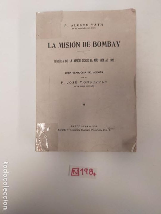 Libros de segunda mano: La misi&oacute;n de Bombay - Foto 1