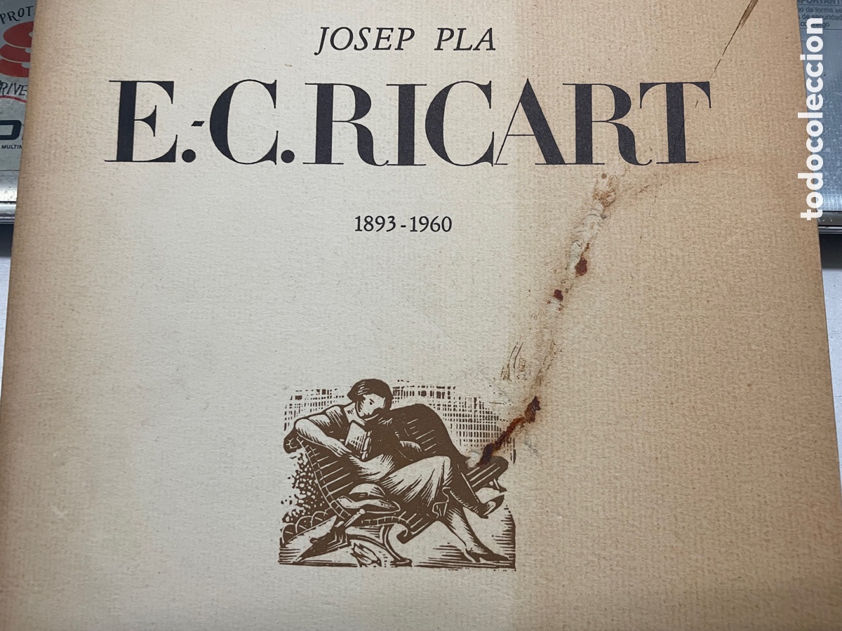 Libros de segunda mano: Josep Pla E.C. Ricart 1893-1960 - Foto 1