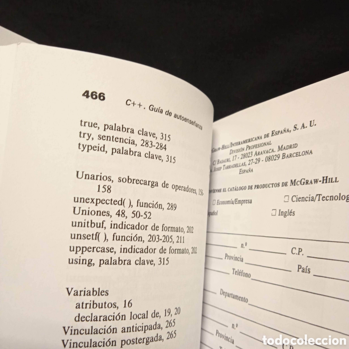 Libros de segunda mano: C++ GU&Iacute;A DE AUTOENSE&Ntilde;ANZA - HERBERT SCHILDT - OSBORNE MCGRAW-HILL 1995 - Foto 11