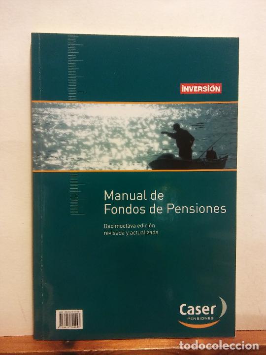 Libros de segunda mano: MANUAL DE FONDOS DE PENSIONES. INVERSI&Oacute;N - Foto 1