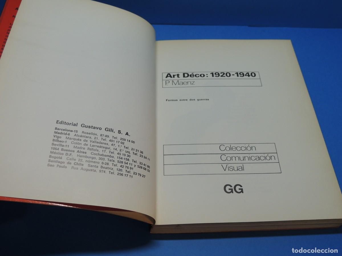 Libros de segunda mano: ART D&Eacute;CO: 1920-1940. FORMAS ENTRE DOS GUERRAS .- P.MAENZ - Foto 4