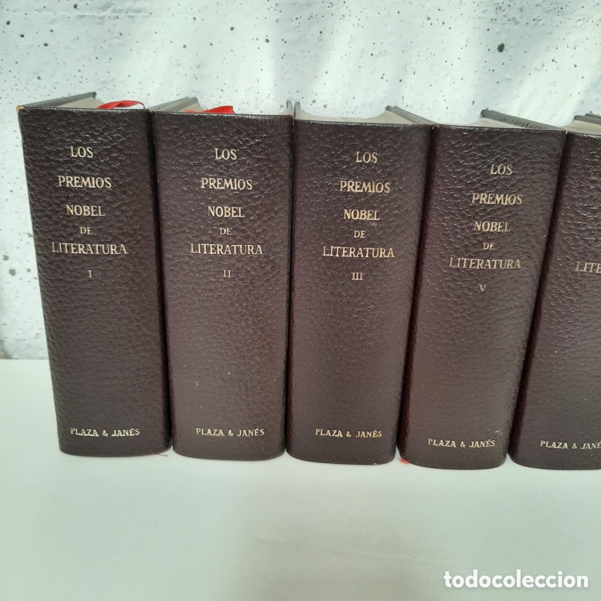 Libros de segunda mano: LOS PREMIOS NOBEL DE LITERATURA - 10 tomos - Foto 2