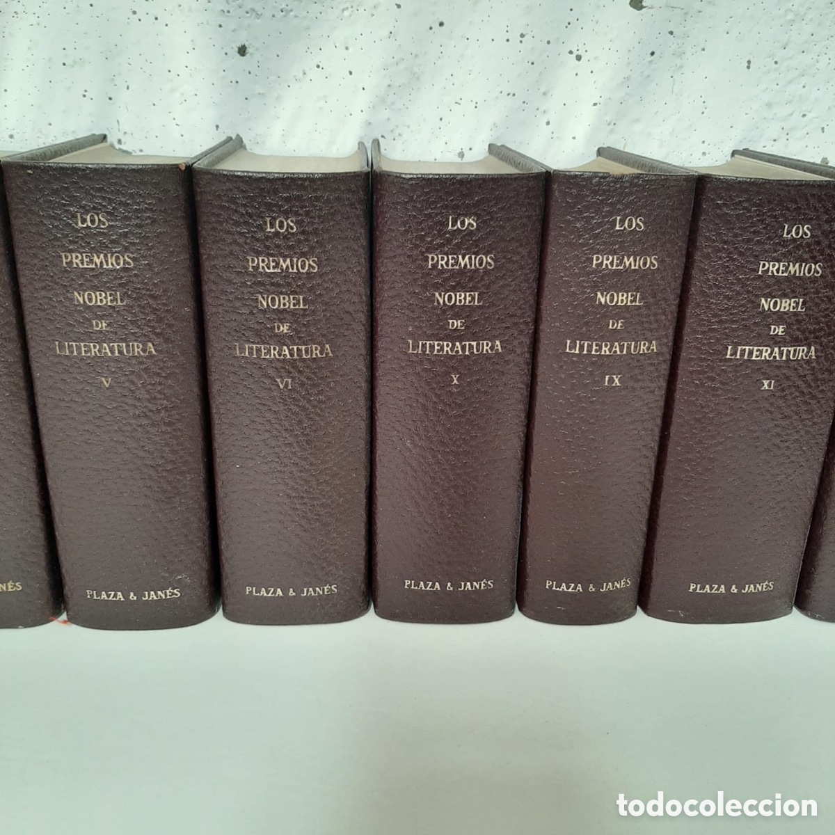 Libros de segunda mano: LOS PREMIOS NOBEL DE LITERATURA - 10 tomos - Foto 3