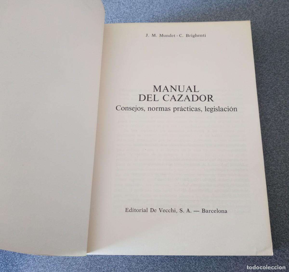 Libros de segunda mano: Manual Del Cazador - Foto 3