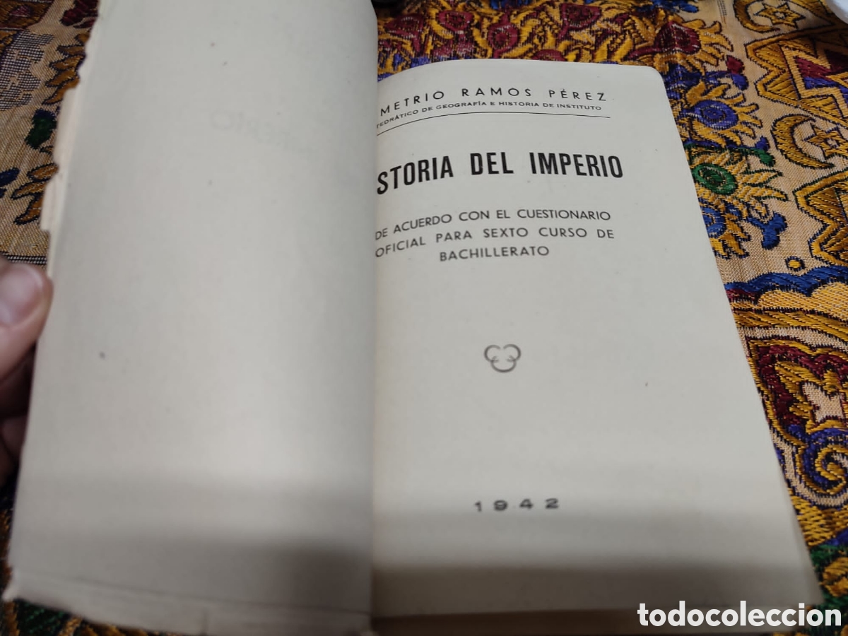 Libros de segunda mano: Historia del imperio Demetrio Ramos - Foto 3