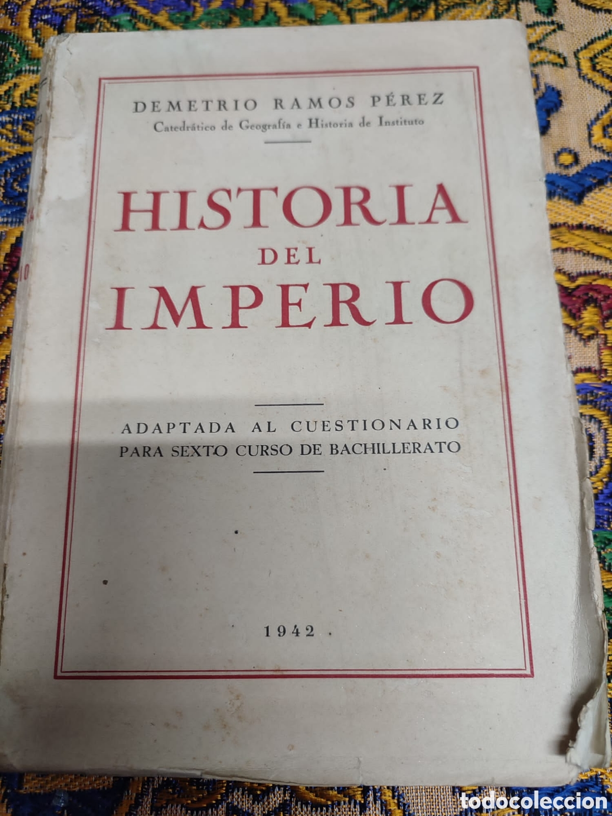 Libros de segunda mano: Historia del imperio Demetrio Ramos - Foto 1