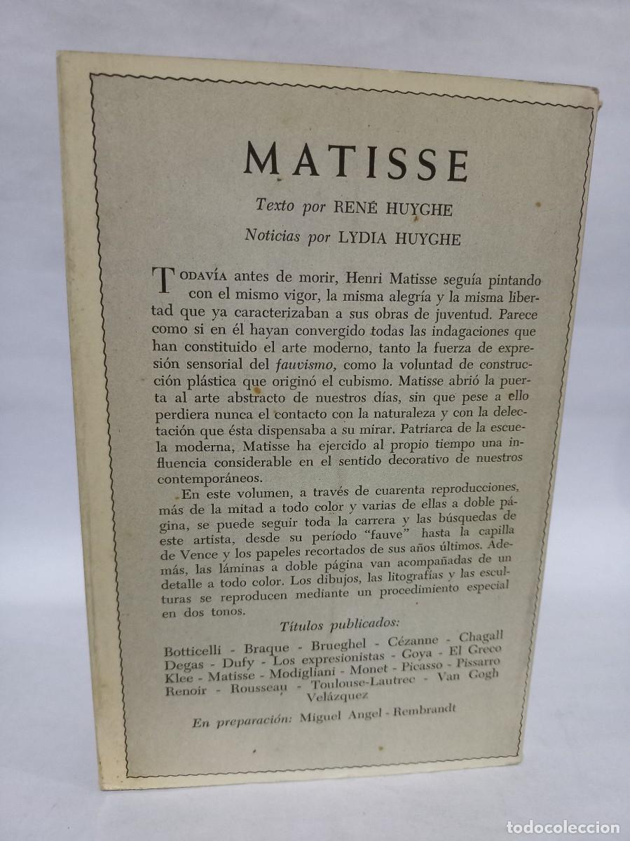 Libros de segunda mano: Rene Huyghe - Henri Matisse - 1962 - Foto 4