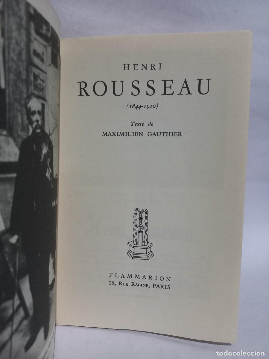Libros de segunda mano: Maximilien Gauthier - Henri Rousseau - 1956 - Foto 3