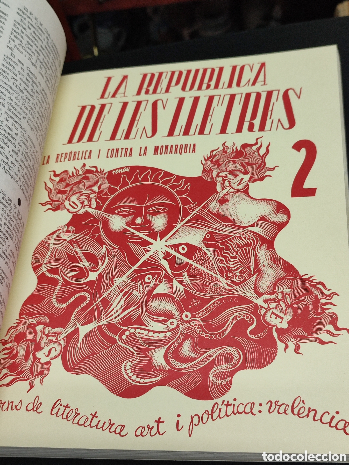 Libros de segunda mano: La Republica de les lletres Facs&iacute;mil Proleg Lluis Guarner - Foto 7