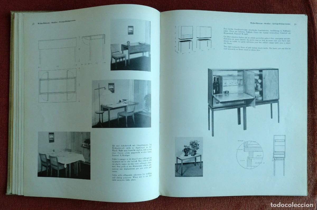 Libros de segunda mano: MOBEL WOHNRAUM MOBILIARIO TEXTO EN ALEMAN, FRANCES E INGLES - Foto 4