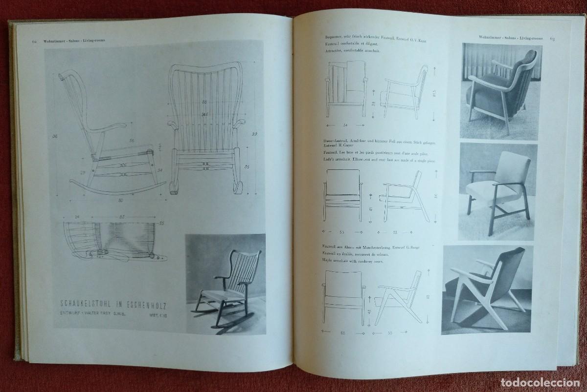 Libros de segunda mano: MOBEL WOHNRAUM MOBILIARIO TEXTO EN ALEMAN, FRANCES E INGLES - Foto 5
