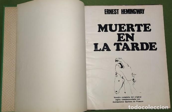Libros de segunda mano: MUERTE EN LA TARDE - ERNEST HEMINGWAY - Foto 1