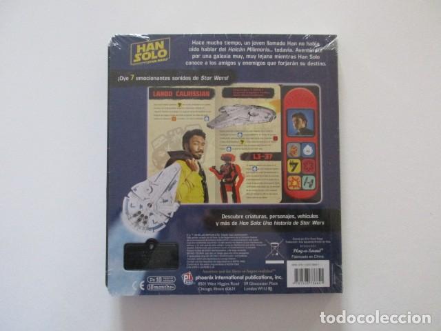 Libros de segunda mano: STAR WARS - HAN SOLO - LIBRO MUSICAL 7 BOTONES - Foto 2