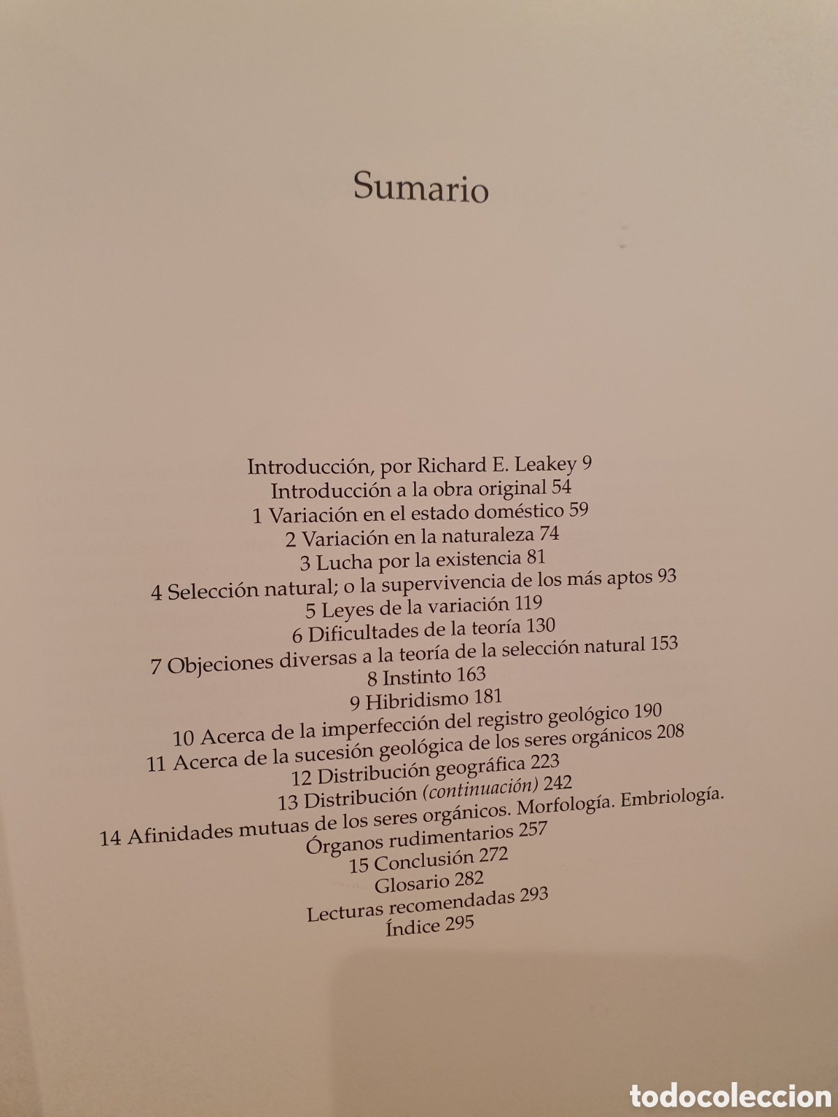 Libros de segunda mano: CHARLES DARWIN. EL ORIGEN DE LAS ESPECIES ILUSTRADO. RESE&Ntilde;A 1994. - Foto 3