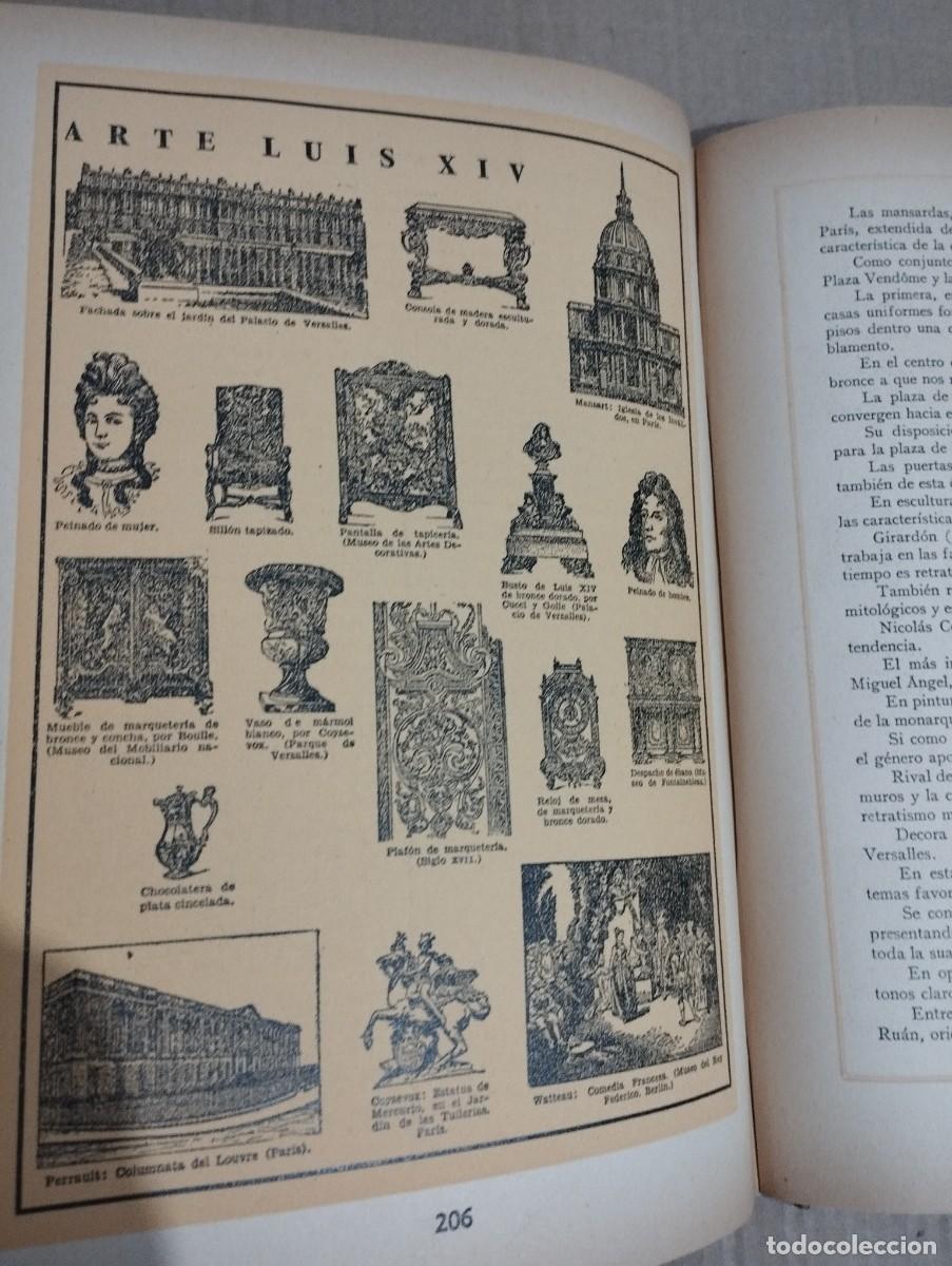 Libros de segunda mano: RESUMEN DE HISTORIA DEL ARTE Y DE LOS ESTILOS (A. C. PELLICER) - Foto 7