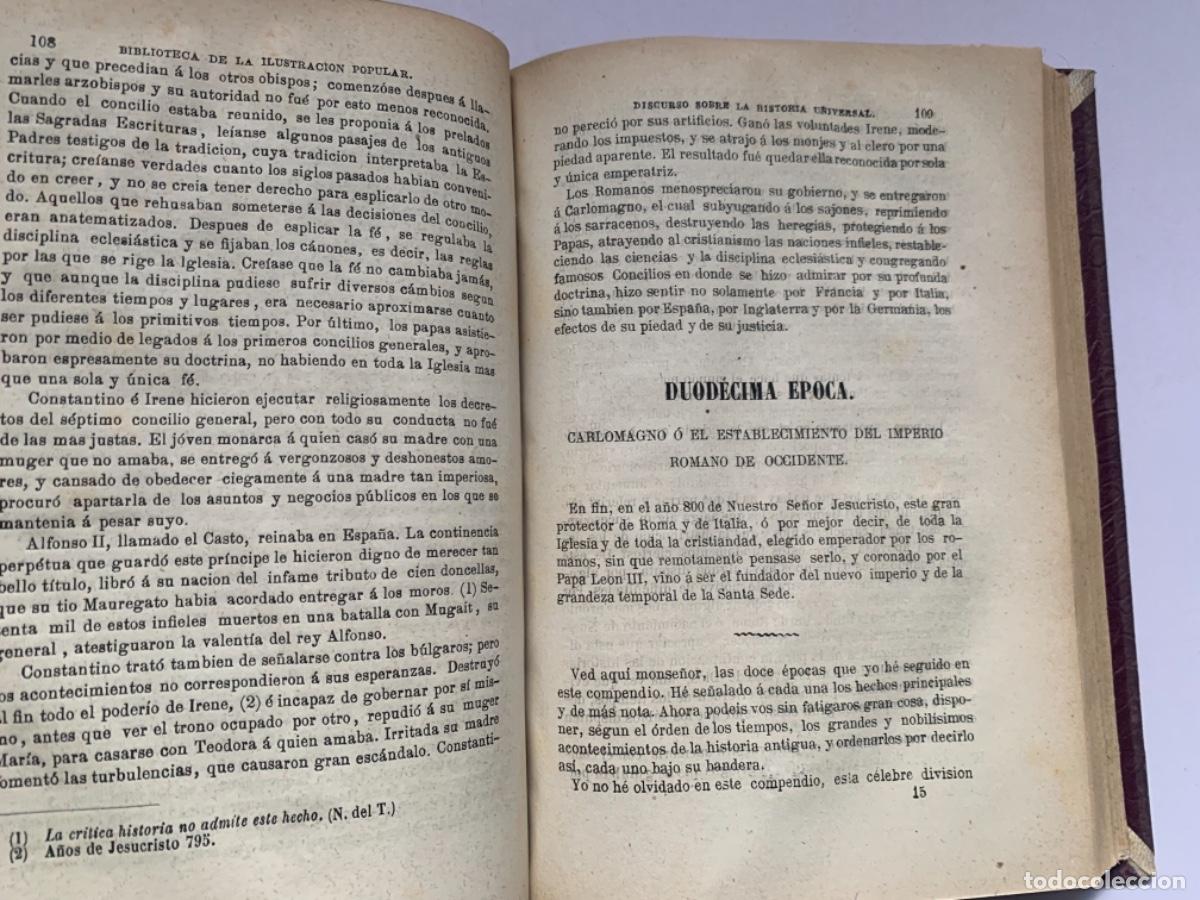 Libros de segunda mano: Discurso sobre la Historia Universal (Bols 2) - Foto 3