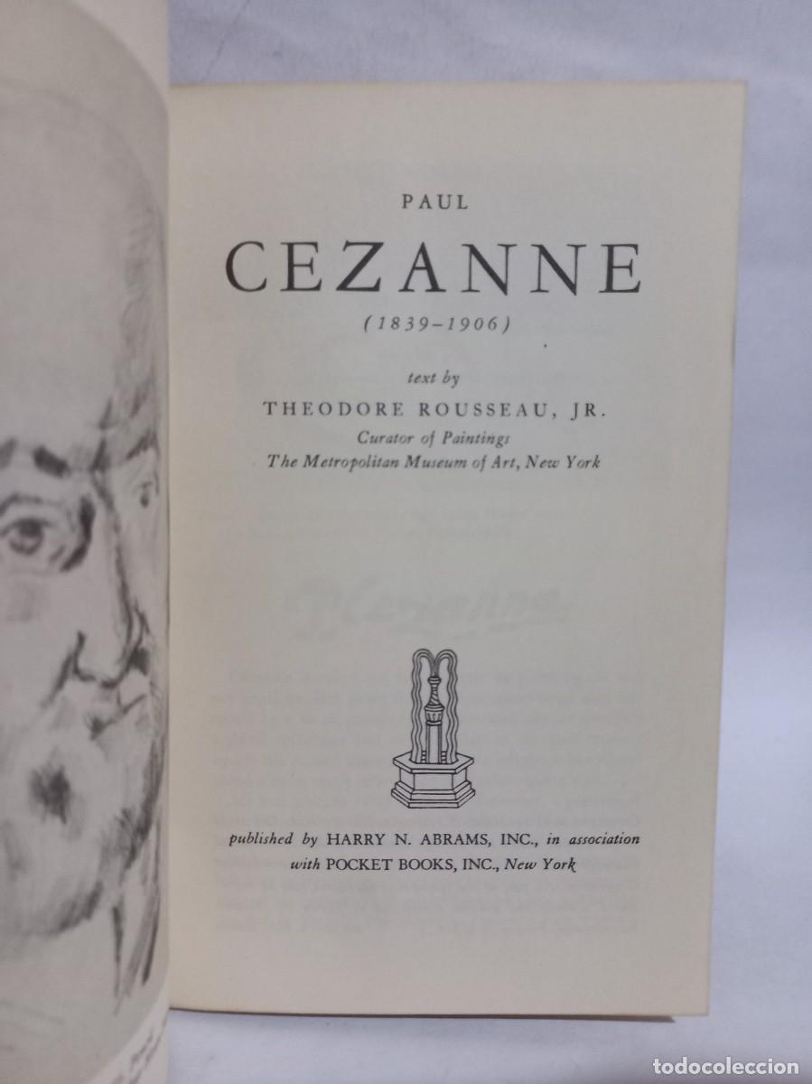 Libros de segunda mano: Theodore Rousseau Jr. - Paul Cezanne - 1953 - Foto 2
