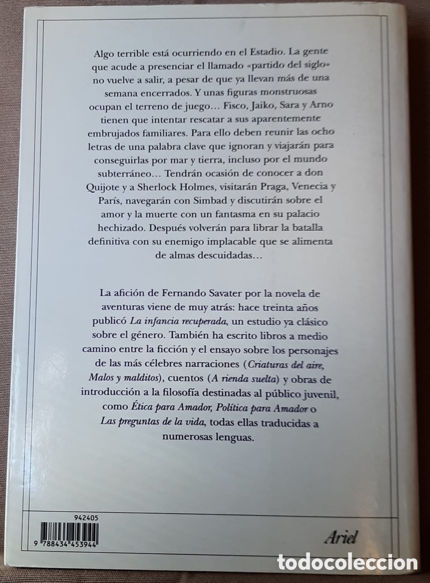 Libros de segunda mano: El gran laberinto. Fernando Savater. - Foto 2