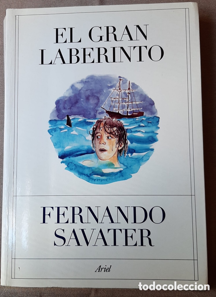 Libros de segunda mano: El gran laberinto. Fernando Savater. - Foto 1