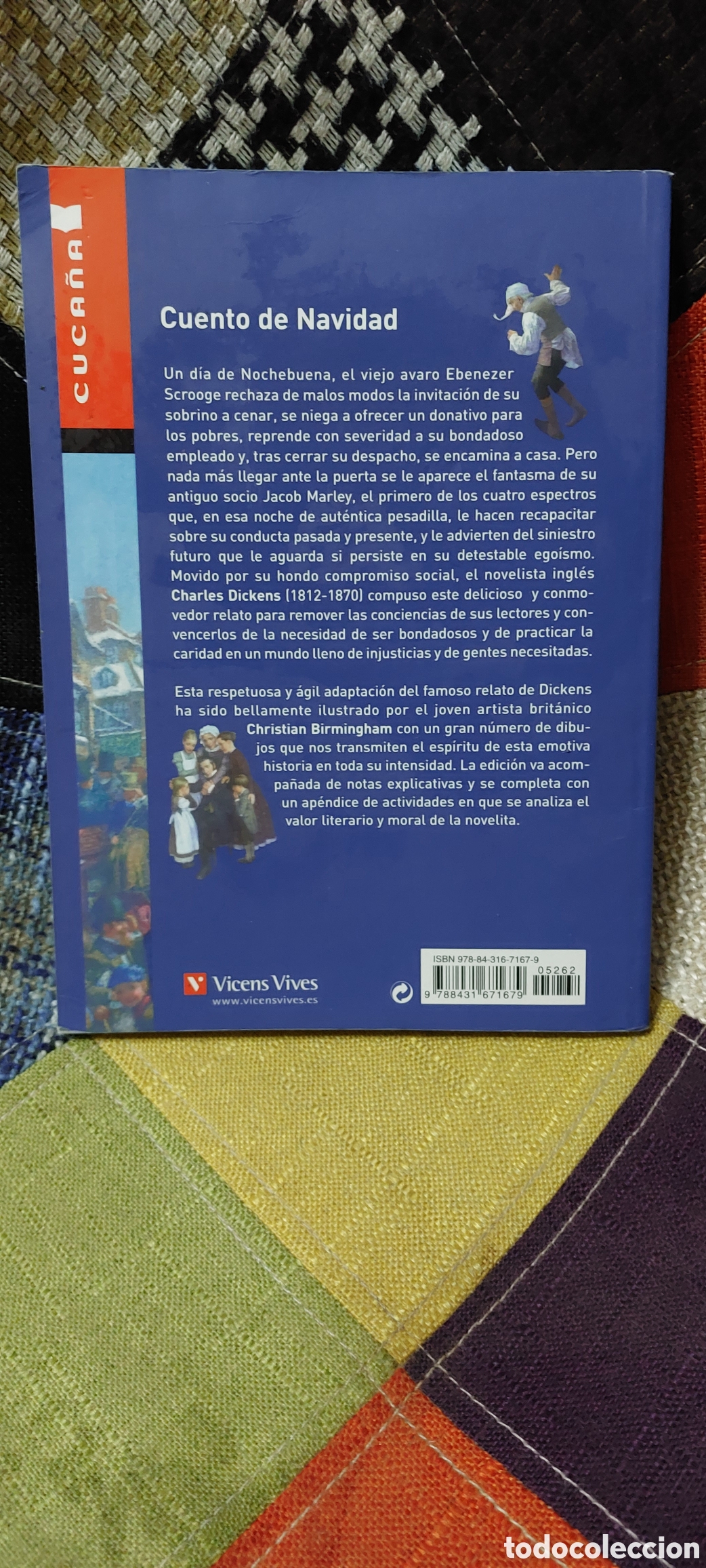 Libros de segunda mano: Libro Cuento de Navidad -Charles Dickens- (Ed. Vicens Vives) - Foto 2
