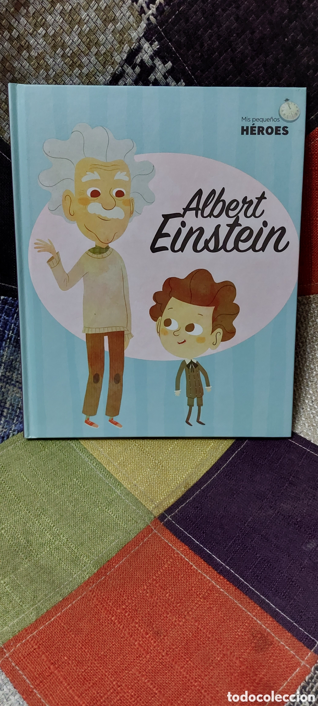Libros de segunda mano: Libro Albert Einstein -Mis peque&ntilde;os h&eacute;roes- (Art&iacute;culo Nuevo) - Foto 1
